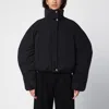 Jacquemus La Doudoune Courte Caraco Down Jacket In Black