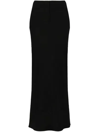 Jacquemus Black La Jupe Escala Skirt