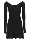 Jacquemus Viscose Dress In Black