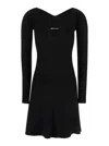 Jacquemus La Mini Robe Pralu Dress In Black