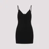Jacquemus Womens Black The Scala Textured Sleeveless Knitted Mini Dress In Black