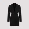 Jacquemus 'la Robe Bari' Black Single-breasted Jacket With Cut-out In Black
