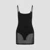 Jacquemus La Robe Maille Roupao In Black