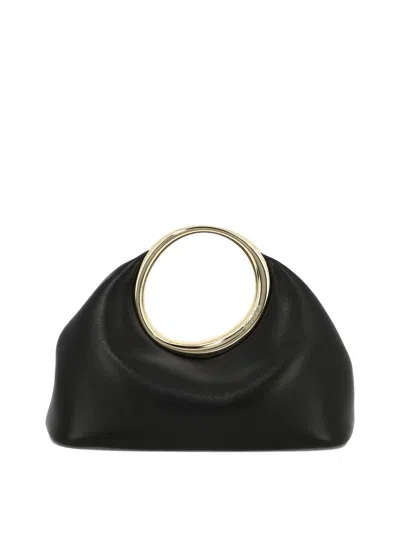 Jacquemus Black Lamb Leather Clutch