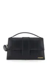 Jacquemus Black Le Bambinou Logo-plaque Tote Bag In Black