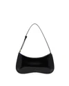 Jacquemus Versatile Shoulder Bag Adjustable Strap Smooth Finish In Black