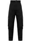 Jacquemus Cargo Gabardine Trousers In Eight