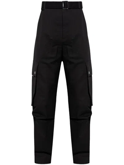 JACQUEMUS BLACK LE CARGO PANTS