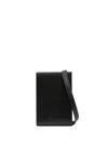 Jacquemus Le Gadju Leather Crossbody Bag In Black