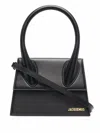 Jacquemus Small Handle And Removable Shoulder Strap In Black