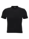 Jacquemus Black Le Gros-grain T-shirt