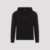 Jacquemus The Gros Grain Cropped Hooded Sweatshirt In Black