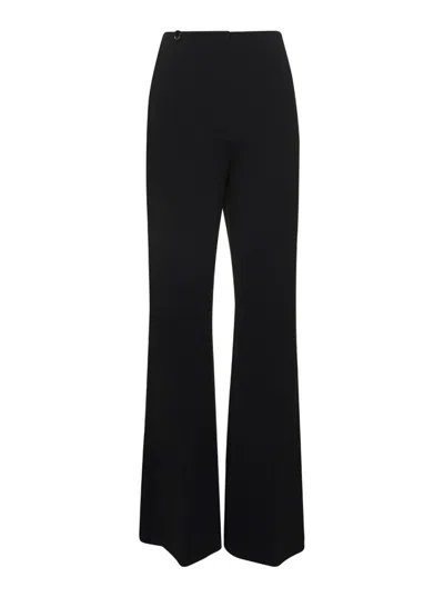 Jacquemus Black 'le Pantalon Apollo' In Acetate