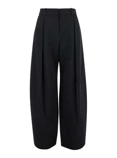 JACQUEMUS BLACK LE PANTALON PASEO PANTS