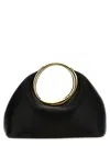 Jacquemus Small Calino Leather Top Handle Bag In Black