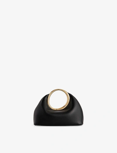 Jacquemus Womens Black Le Petit Calino Leather Top-handle Bag