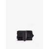 JACQUEMUS JACQUEMUS BLACK LE PETIT MESSENGER BAMBINO SHELL CROSS-BODY BAG