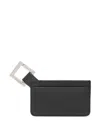 Jacquemus Black Le Porte-cartes Cuerda Leather Card Holder In Black