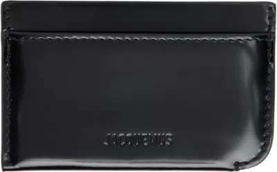 Jacquemus Black 'le Porte Curvo' Card Holder