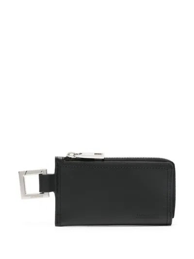Jacquemus Black Le Porte-zippé Cuerda Leather Wallet