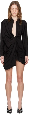 Jacquemus Women's Bahia Dress In 990 Black