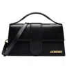 Jacquemus Black Leather Shoulder Bag