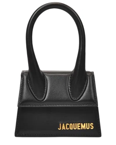 Pre-owned Jacquemus Black Leather Le Chiquito Crossbody