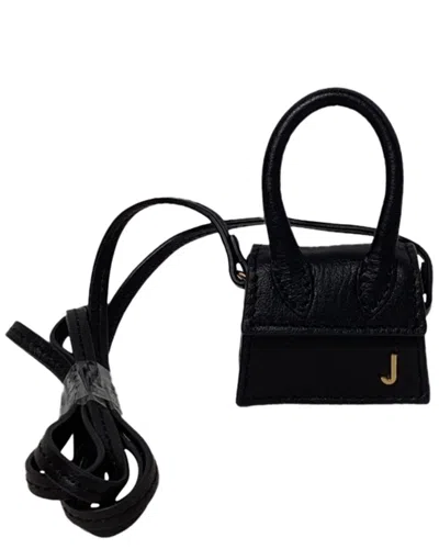 Pre-owned Jacquemus Black Leather Le Petit Chiquito Bag (authentic Pre-loved)