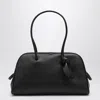 Jacquemus Turismo Calf Leather Shoulder Bag In Black