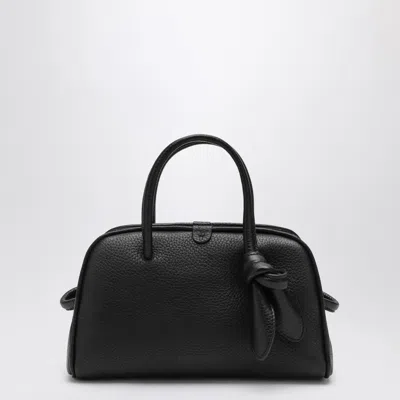 Jacquemus Small Le Turismo Grained Leather Shoulder Bag In Black