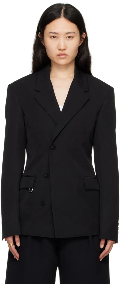 Jacquemus Black Les Classiques 'la Veste Melo' Blazer In 990 Black
