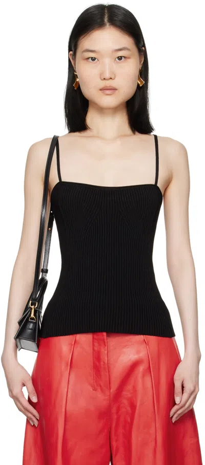 Jacquemus Le Haut Sierra Top In Black