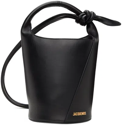 Jacquemus Black Les Classiques 'le Petit Tourni' Bag In 990 Black