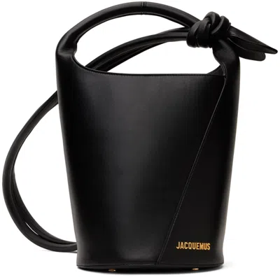 Jacquemus Black Les Classiques 'le Petit Tourni' Bag In 990 Black