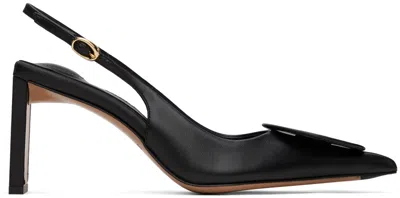 Jacquemus Women's Les Slingbacks Duelo Haut Pumps In Black