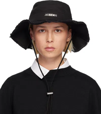 Jacquemus Black Les Classiques 'the Artichaut' Bucket Hat