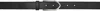 Jacquemus Black Les Classiques 'the Bambino' Belt In 99s Black / Silver