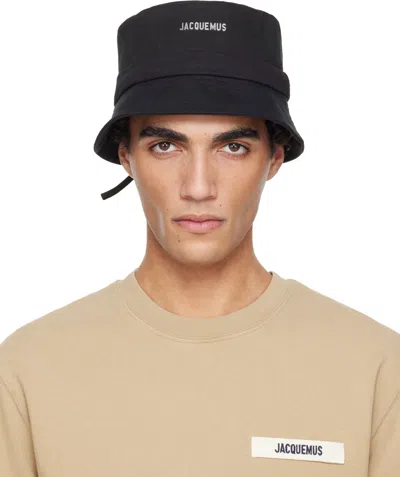 Jacquemus Black Les Classiques 'the Gadjo' Bucket Hat