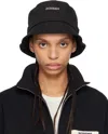 Jacquemus Black Les Classiques 'the Gadjo' Bucket Hat In 990 Black