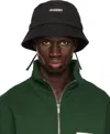 Jacquemus Black Les Classiques 'the Gadjo' Bucket Hat In 990 Black