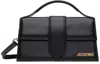 Jacquemus Black Les Classiques 'the Large Bambino' Bag In 990 Black