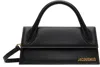 Jacquemus Shoulder Bags With Detachable Strap And Top Handle In Black