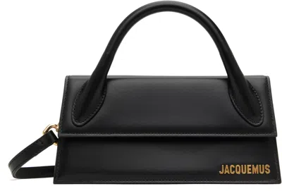 JACQUEMUS BLACK LES CLASSIQUES 'THE LONG CHIQUITO' BAG