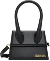 Jacquemus Black Les Classiques 'the Medium Chiquito' Bag In Black