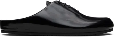 JACQUEMUS BLACK 'LES MULES DERBIE' DERBYS