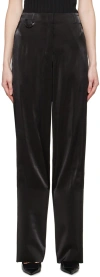 Jacquemus Black Les Sculptures 'le Pantalon Cubo' Trousers In 990 Black