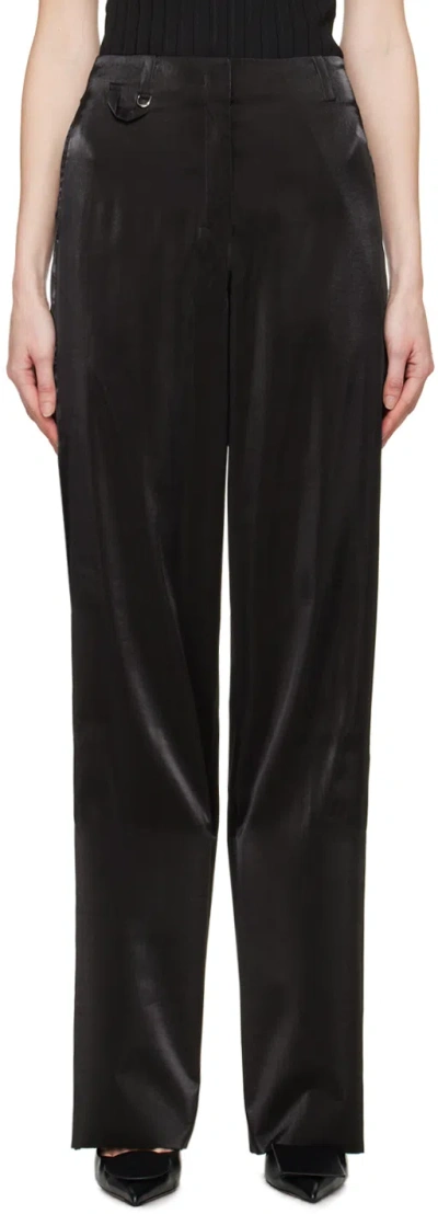 Jacquemus Black Les Sculptures 'le Pantalon Cubo' Trousers In 990 Black