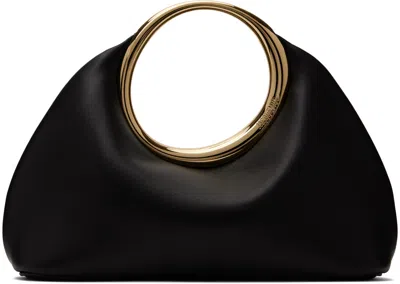 Jacquemus Le Petit Calino Ring Hand Bag In Black