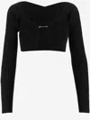 Jacquemus Le Maille Pralu Sweaters And Cardigans In Black