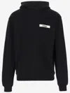 Jacquemus Gros-grain Hoodie In Black